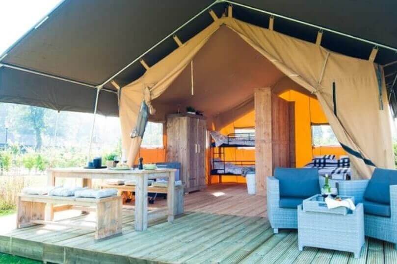 Glamping accommodaties