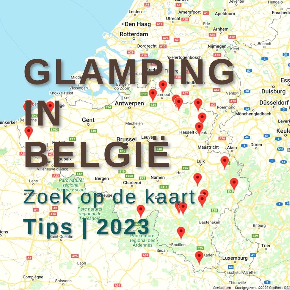 glamping in België